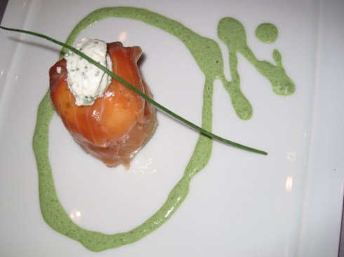 norwegian egg with hidden artichoke heart!