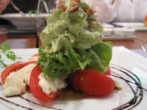 tomato and mozzarella redefined beautiful