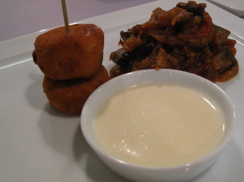 Chicken nuggets And a divine ratatouille