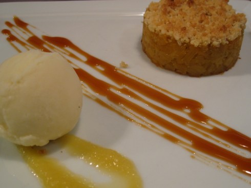 pineapple lime crumble lime coconut sorbet