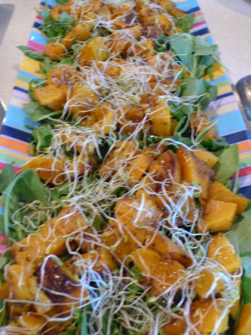 Butternut Salad Roasted Butternut + Arugula