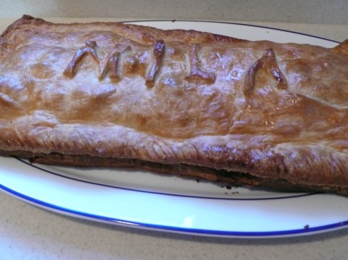 Mushroom Pie For the Birthday Woman!