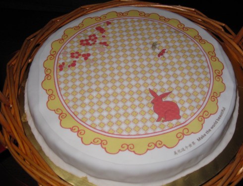 Yee Sang Beautiful Cake