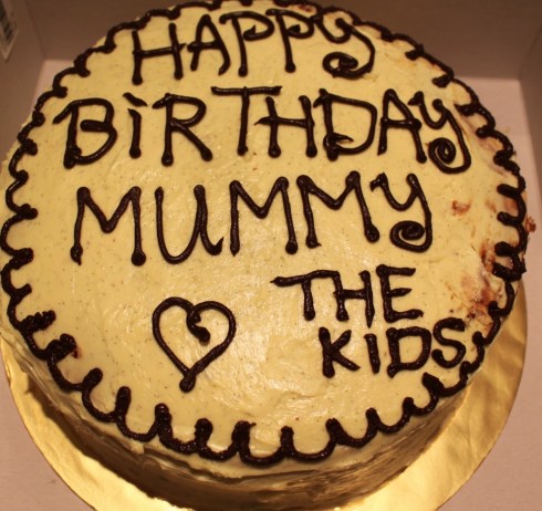 Birthday Rainbow Cake