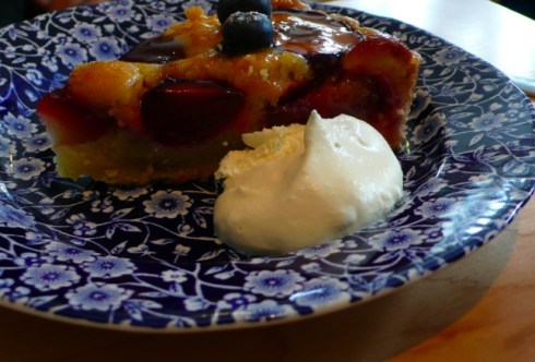 plum tart